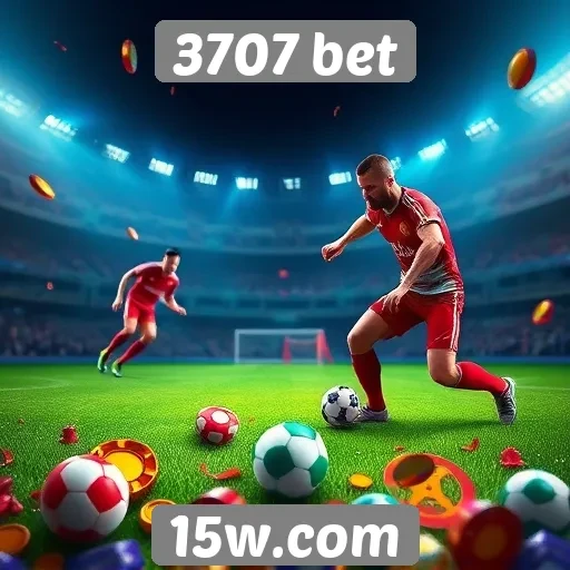 Variedade de jogos oferecidos pelo 3707 bet